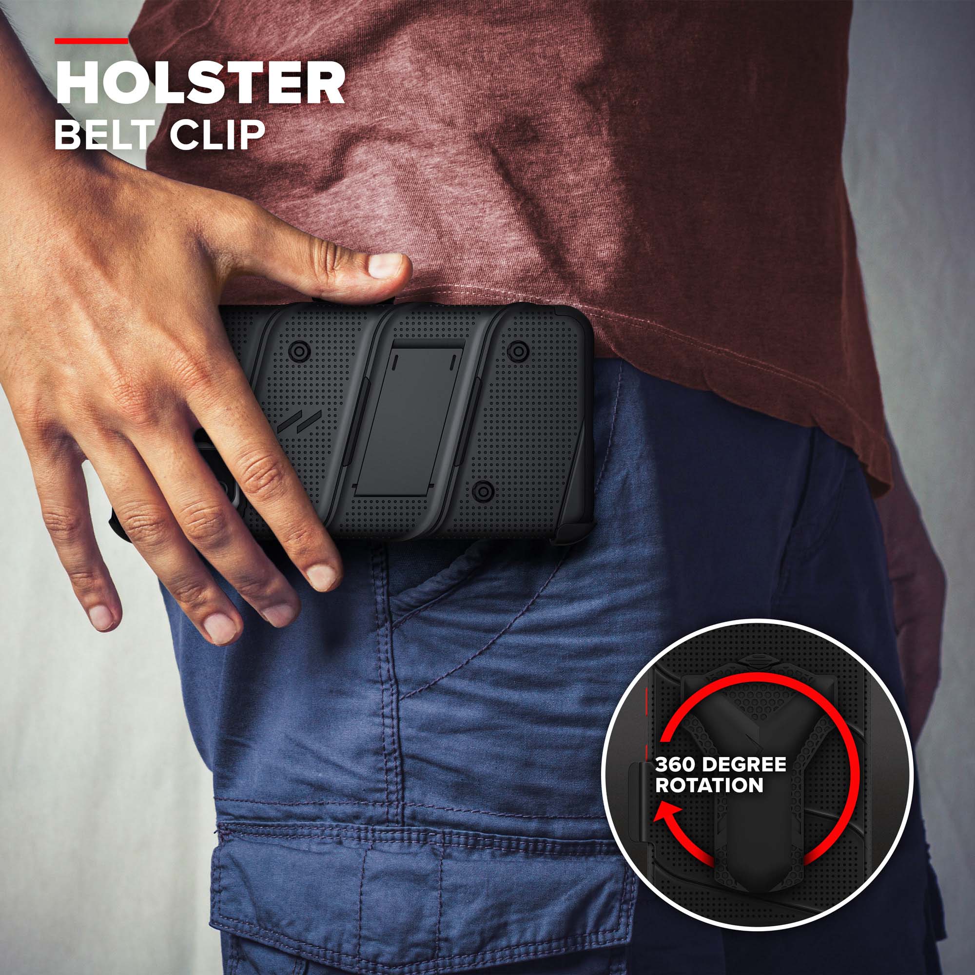 ZIZO BOLT Series Galaxy A02s Case - Image 4