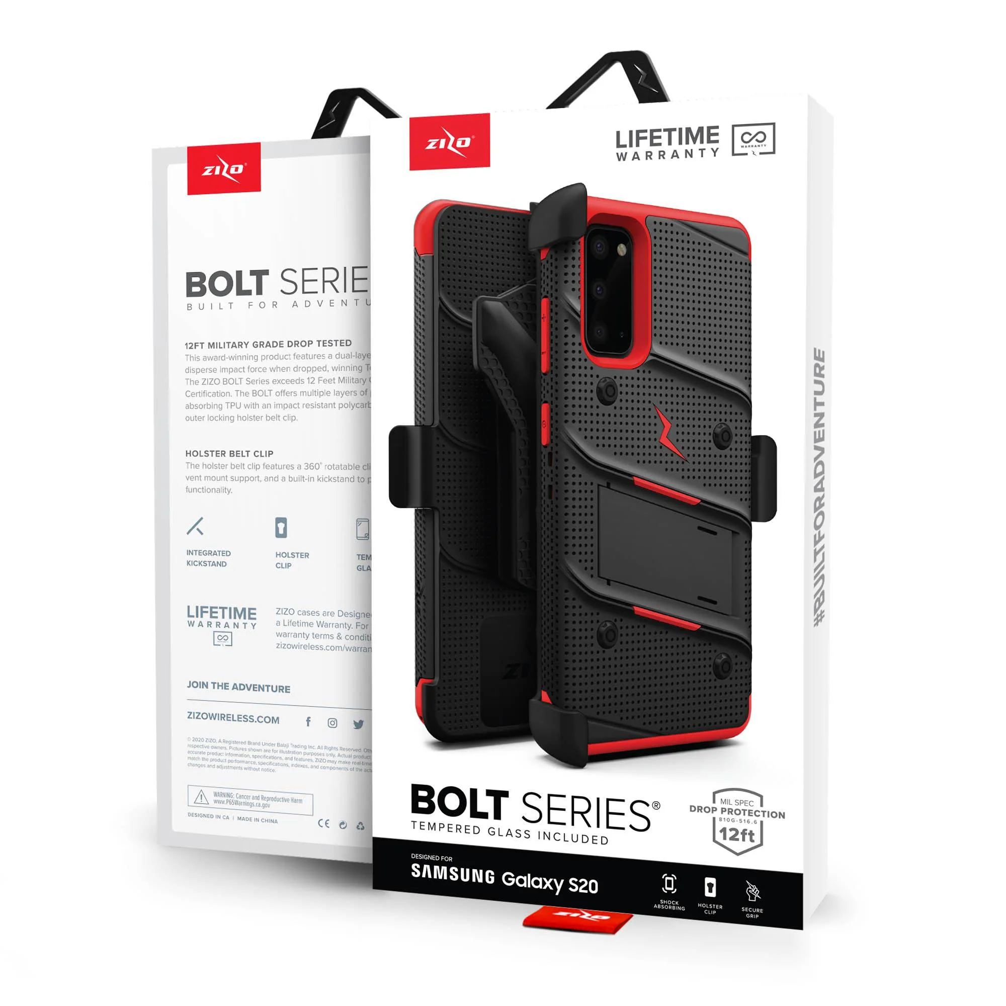 ZIZO BOLT Series Galaxy S20 Case - Image 7