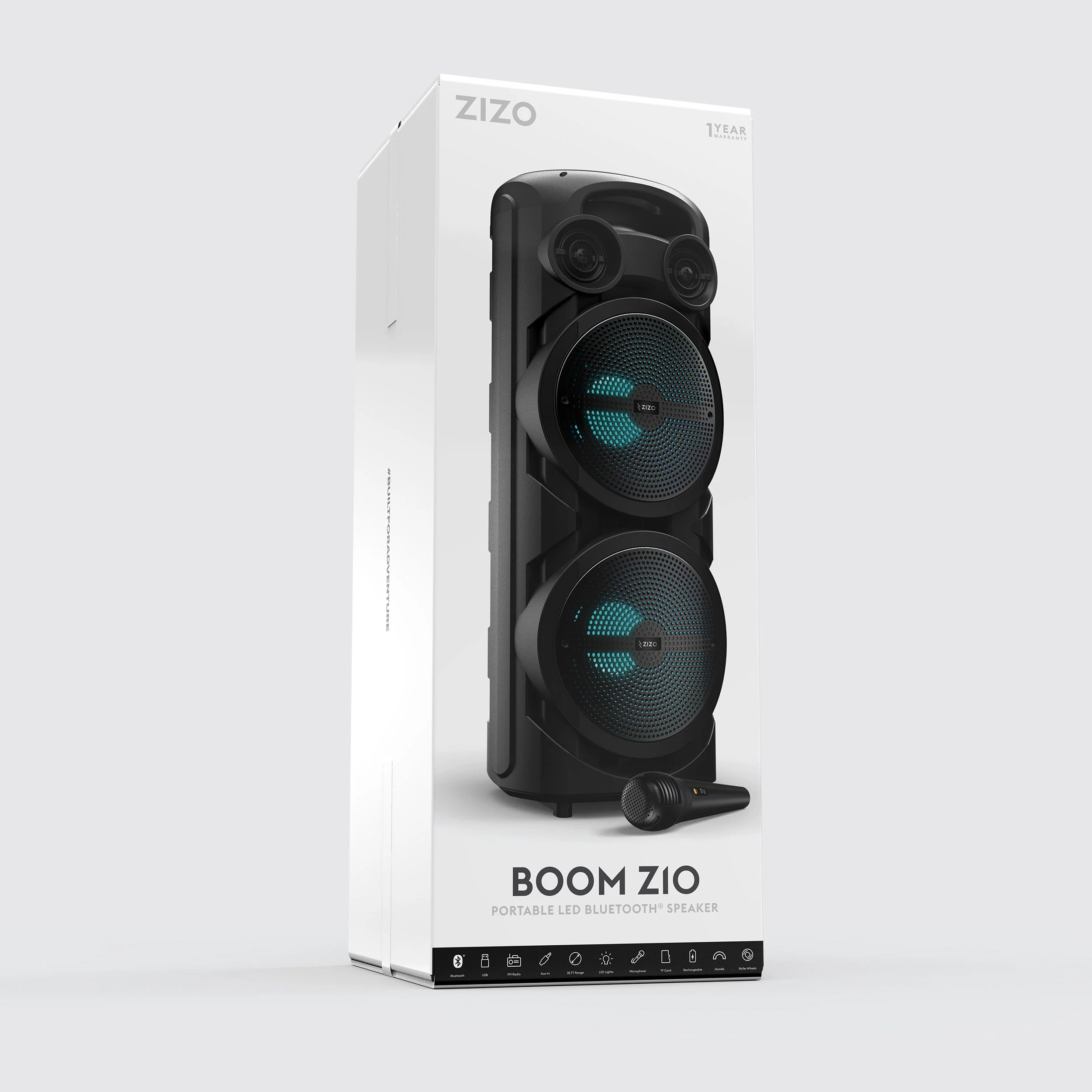 ZIZO BOOM Z10 Portable Wireless Speaker - Image 3