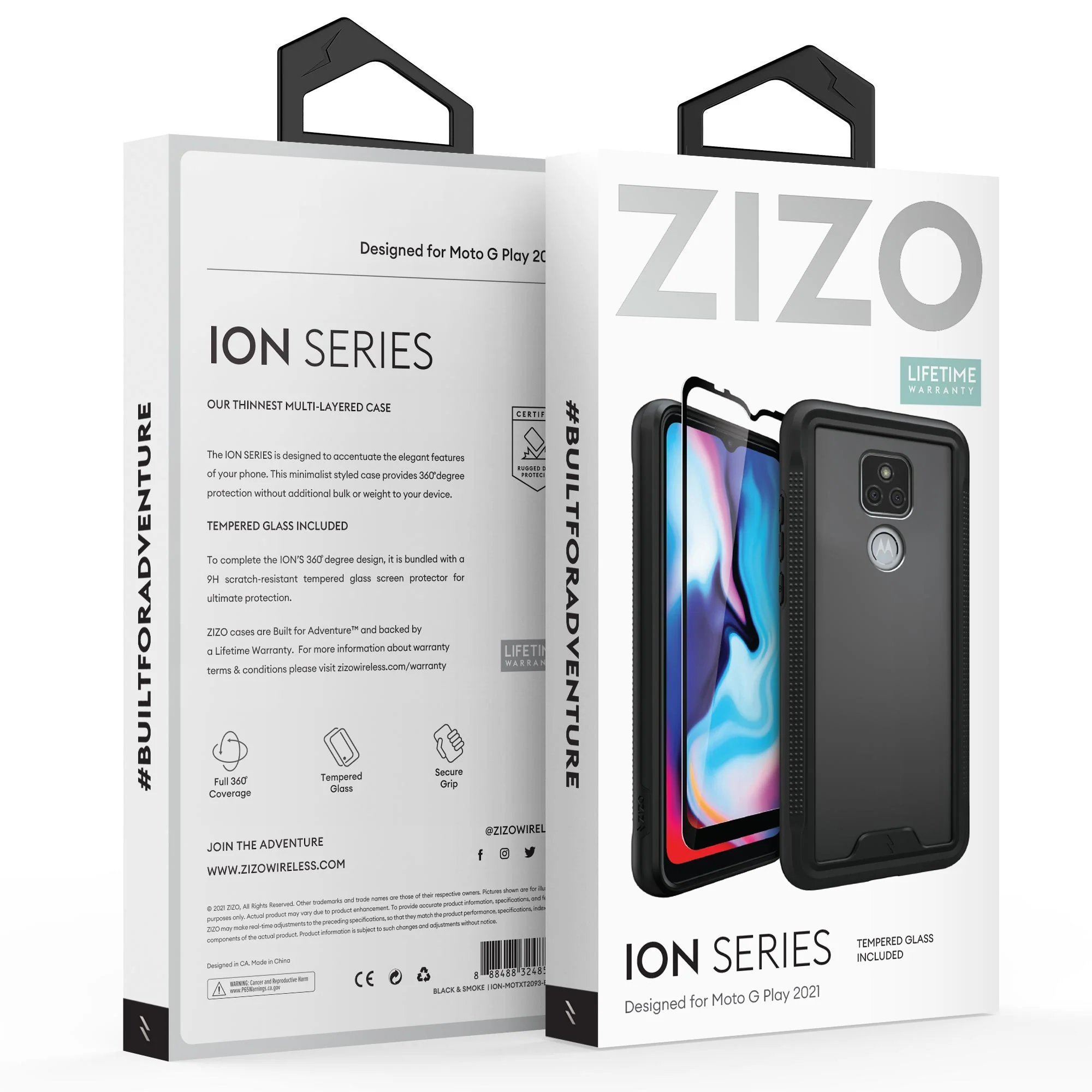 ZIZO ION Series Moto G Play (2021) Case - Image 7