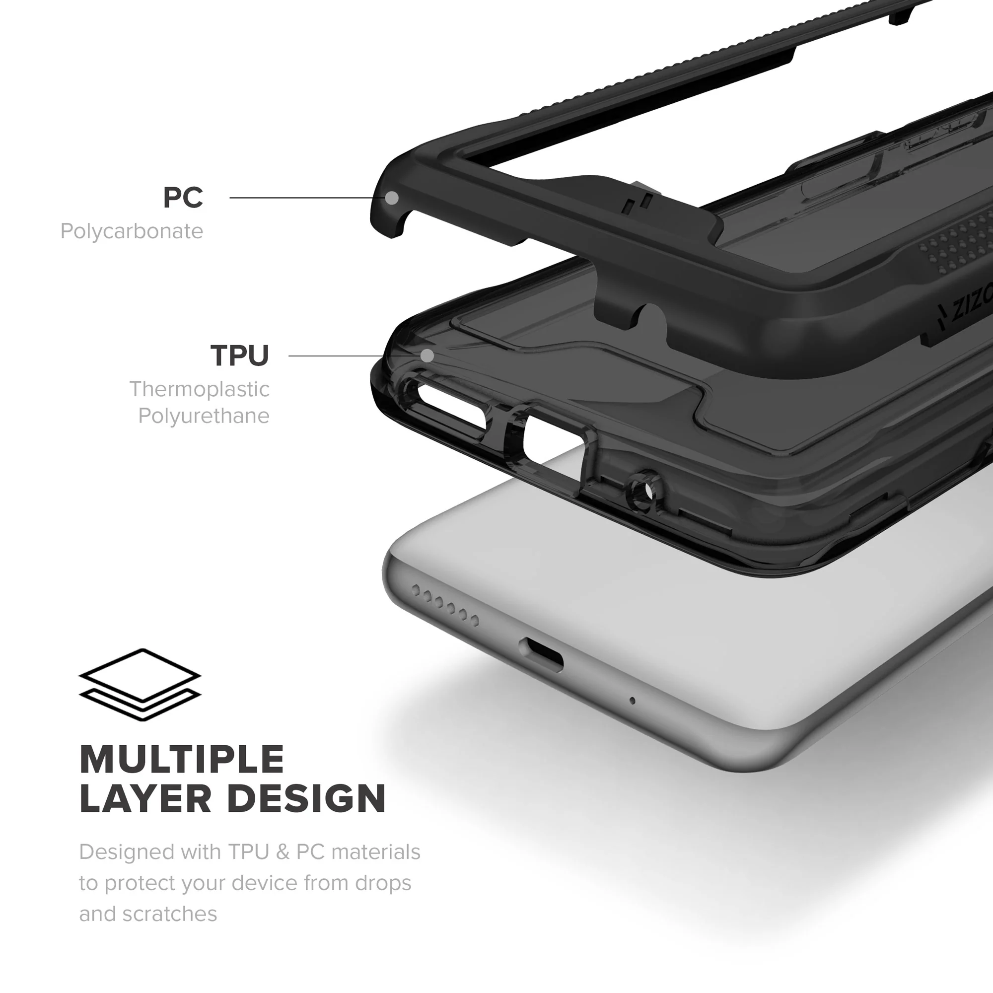 ZIZO ION Series Moto G Power (2021) Case - Image 5