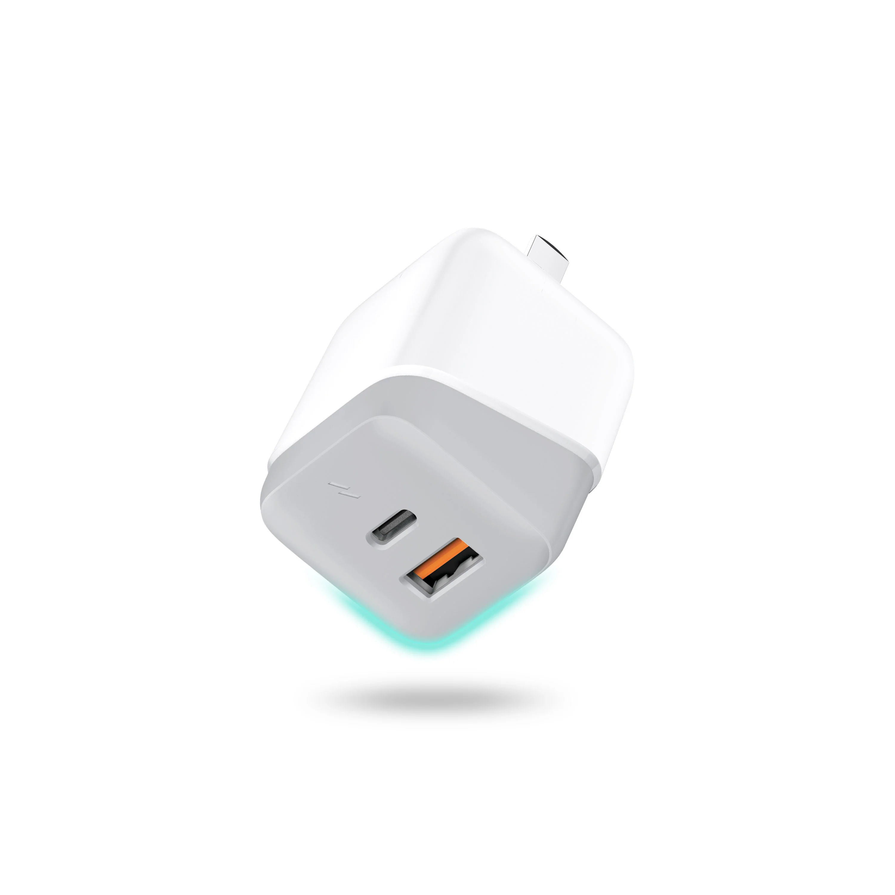 ZIZO PowerVault 30W Dual Port Wall Charger Bundle + USB-C Cable + USB-A Adapter - Image 3