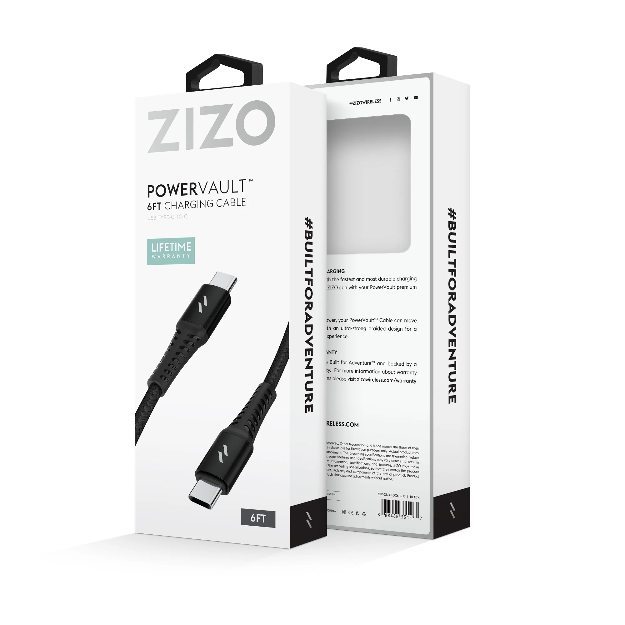 ZIZO PowerVault Cable Type C to C 6ft - Image 7