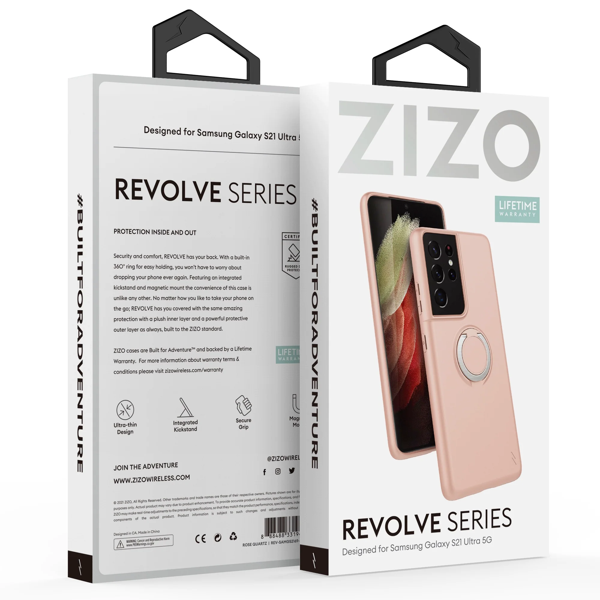 ZIZO REVOLVE Series Galaxy S21 Ultra 5G Case - Image 7
