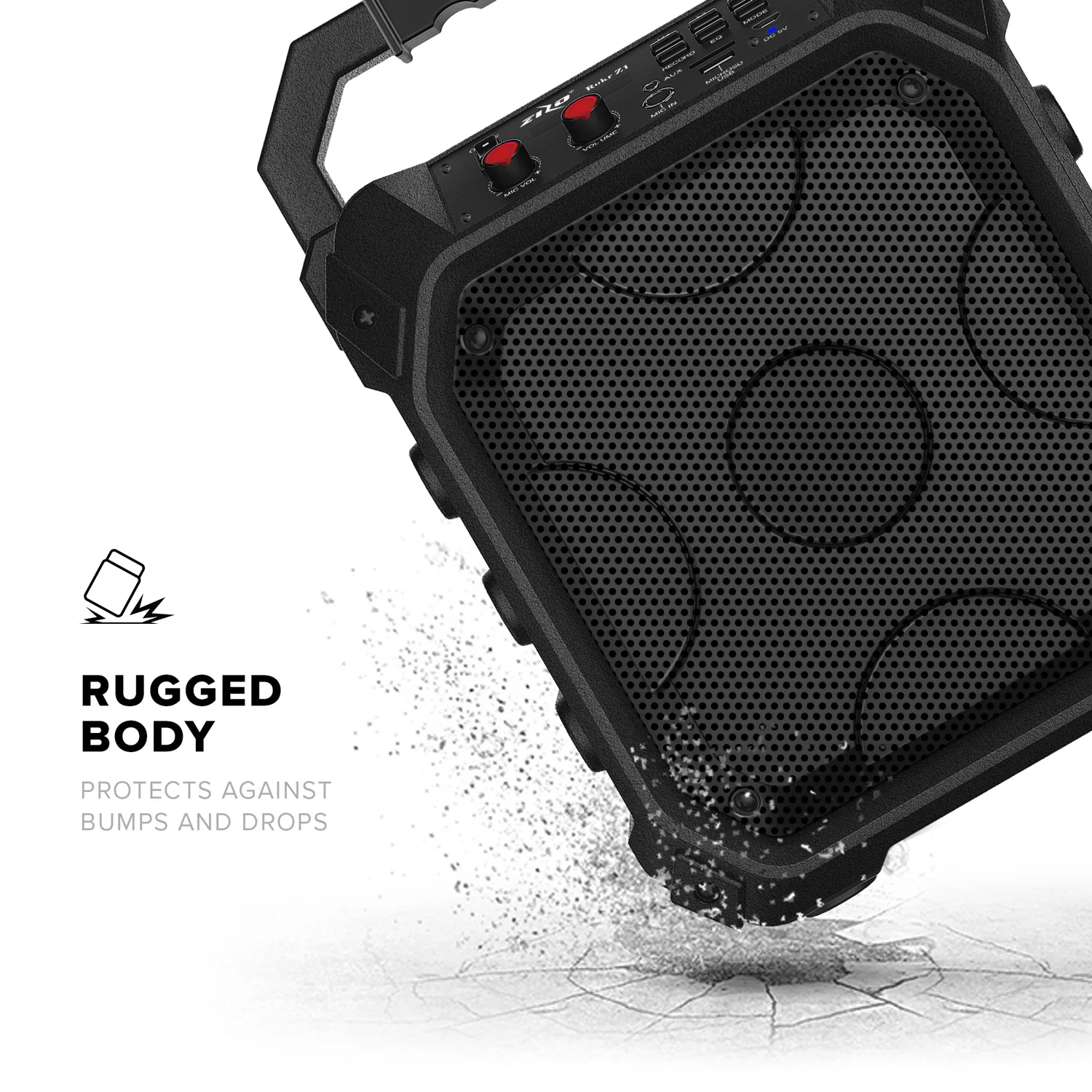 ZIZO Rokr Z1 Portable Bluetooth Speaker - Image 5
