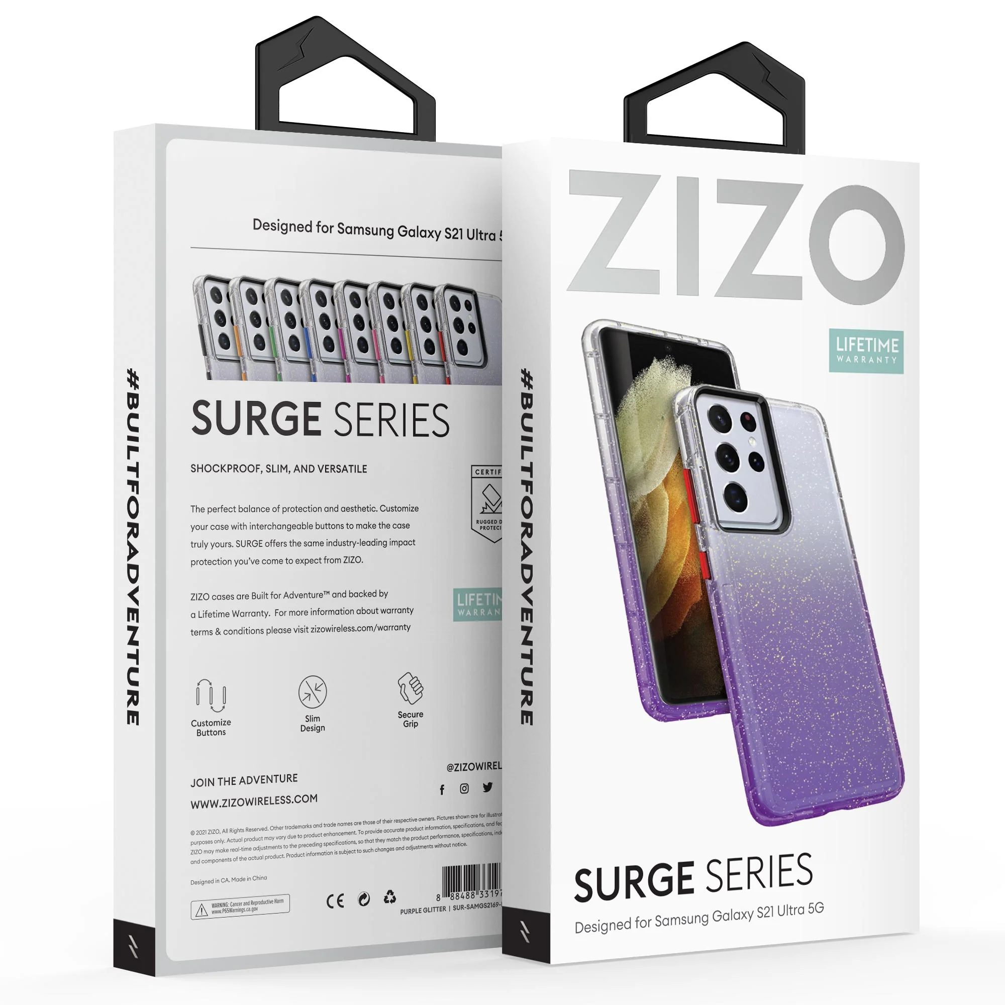 ZIZO SURGE Series Galaxy S21 Ultra 5G Case - Image 7