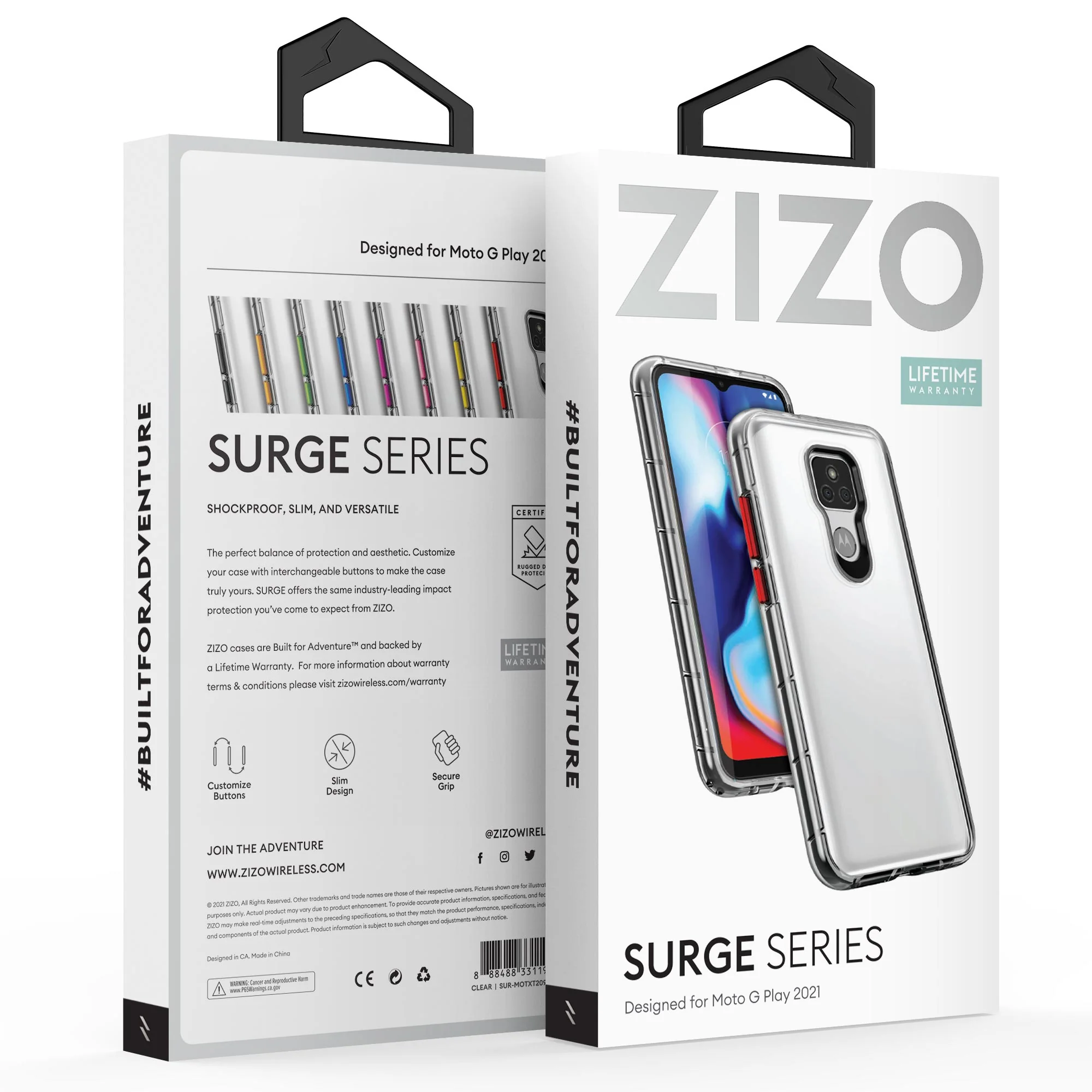 ZIZO SURGE Series Moto G Play (2021) Case - Image 7
