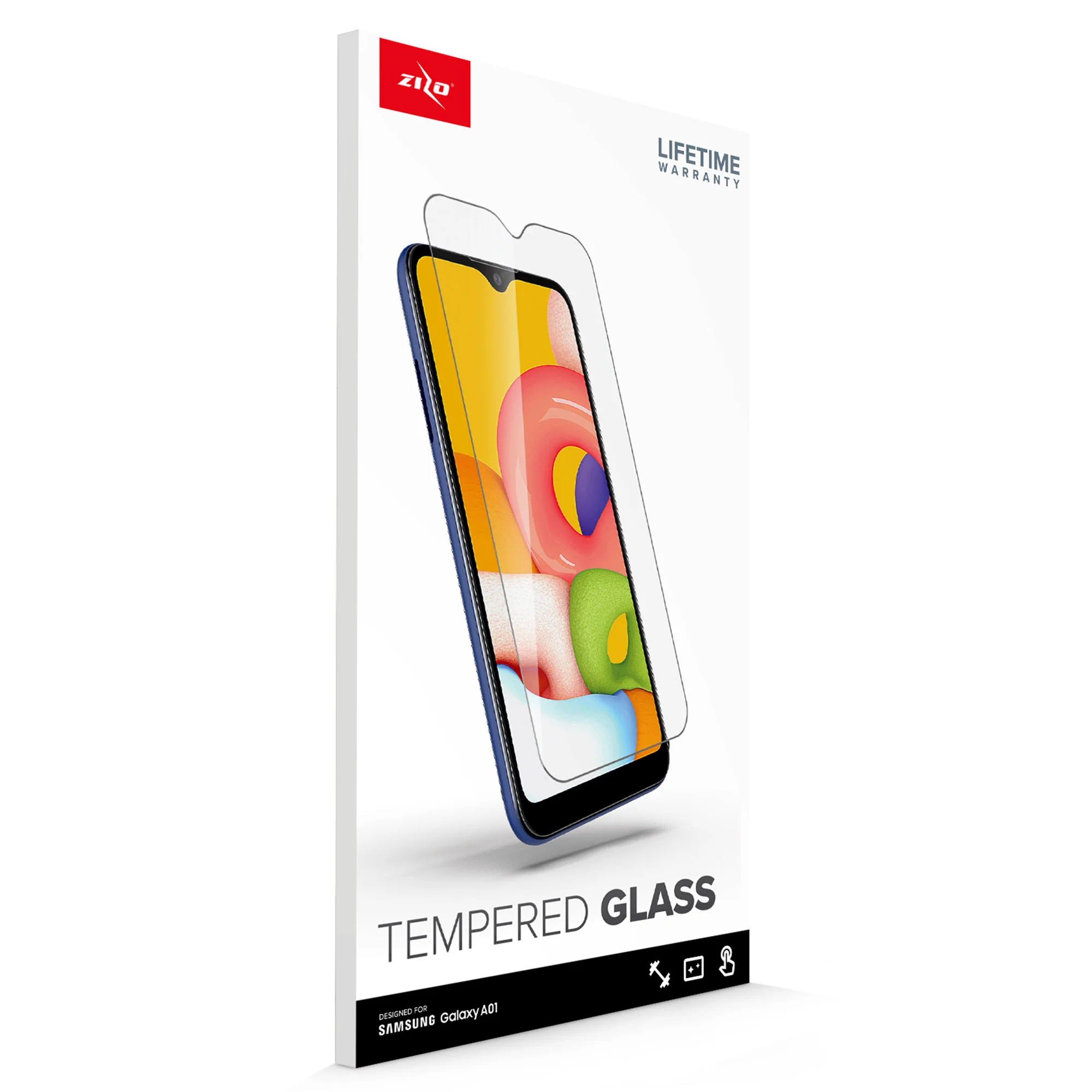ZIZO TEMPERED GLASS Galaxy A01 Screen Protector - Image 4