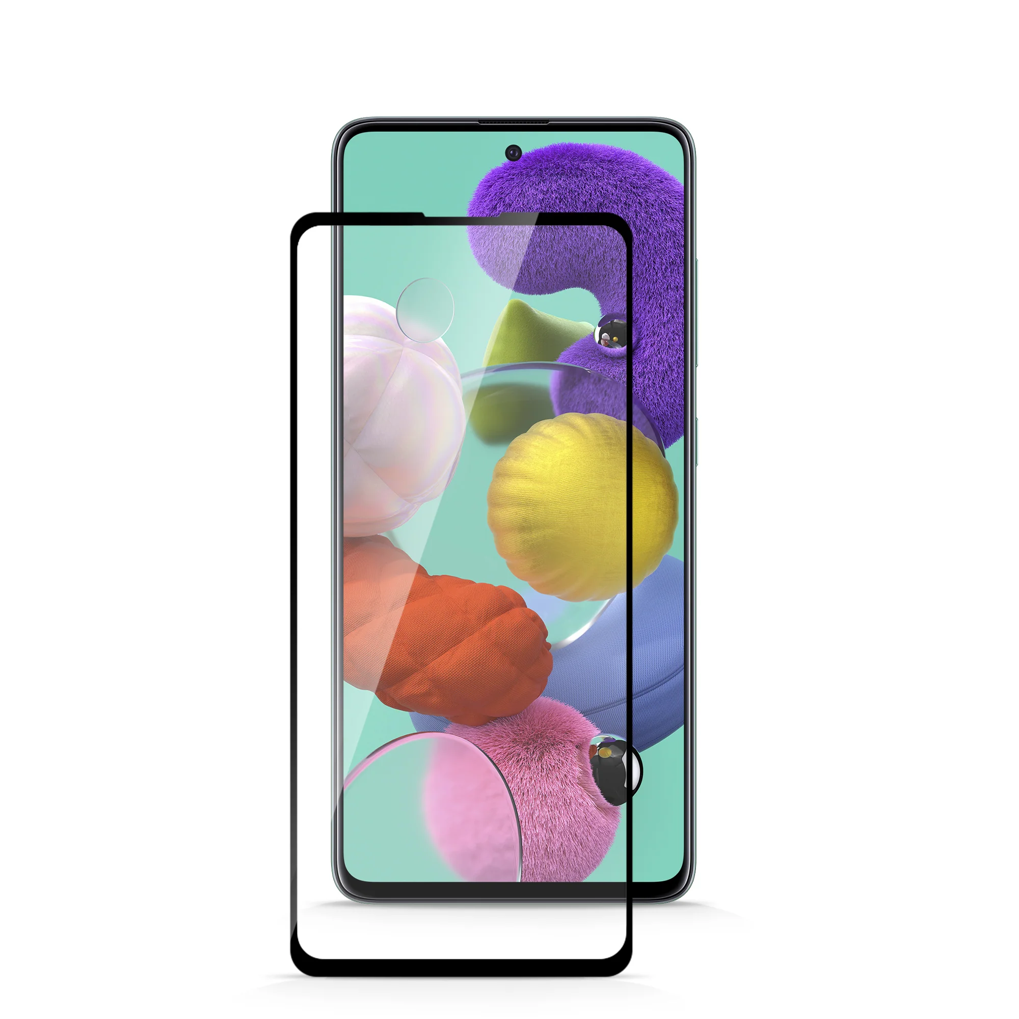 ZIZO TEMPERED GLASS Screen Protector for Galaxy A51 5G - Image 3