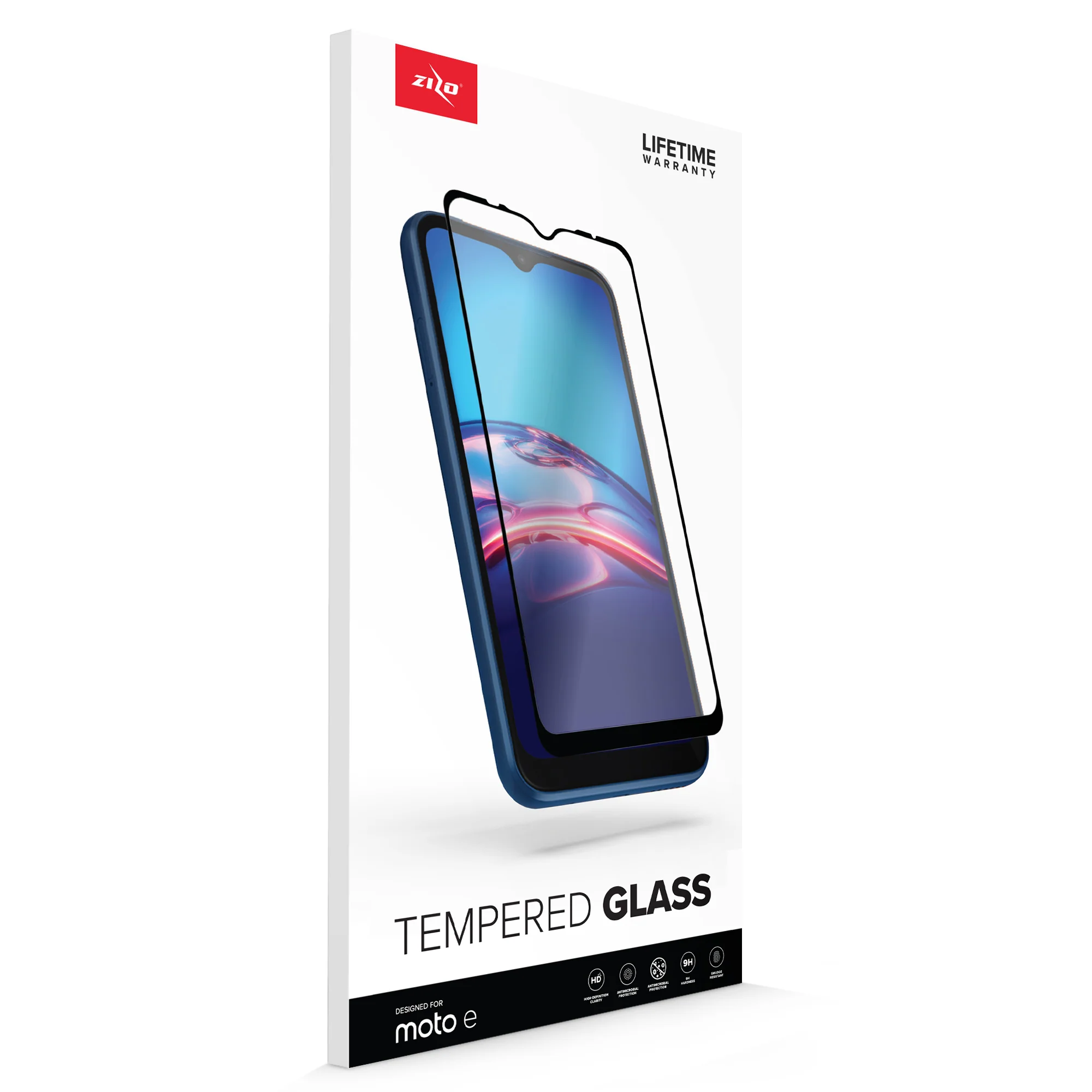 ZIZO TEMPERED GLASS Screen Protector for Moto E (2020) - Image 4