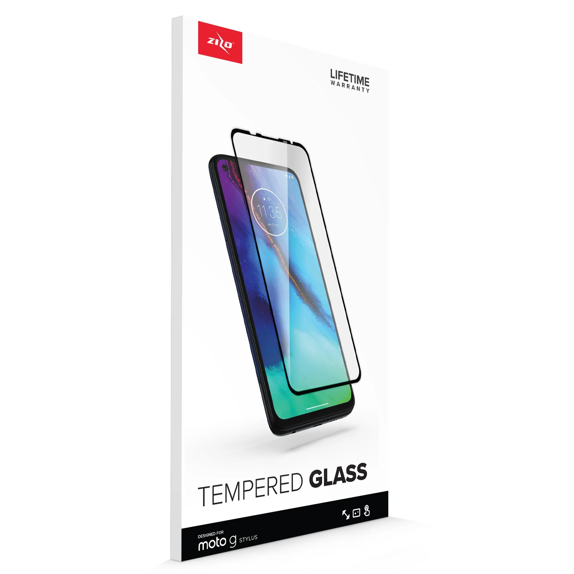 ZIZO TEMPERED GLASS Screen Protector for Moto G Stylus (2020) - Image 3
