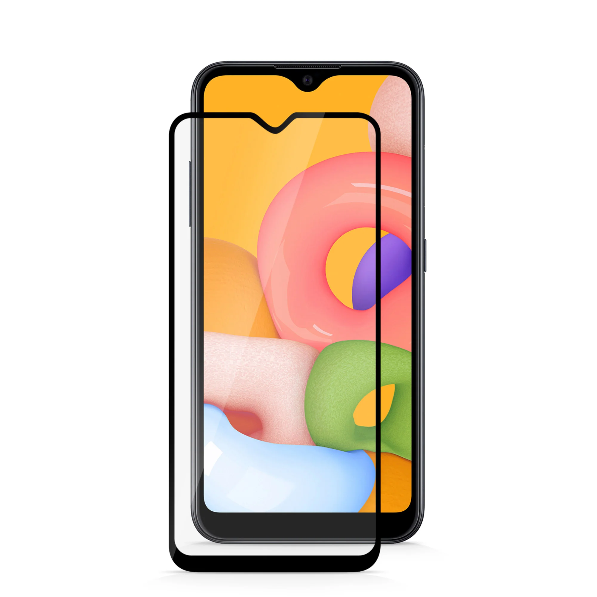 ZIZO TEMPERED GLASS Screen Protector for Samsung Galaxy A01 - Image 3