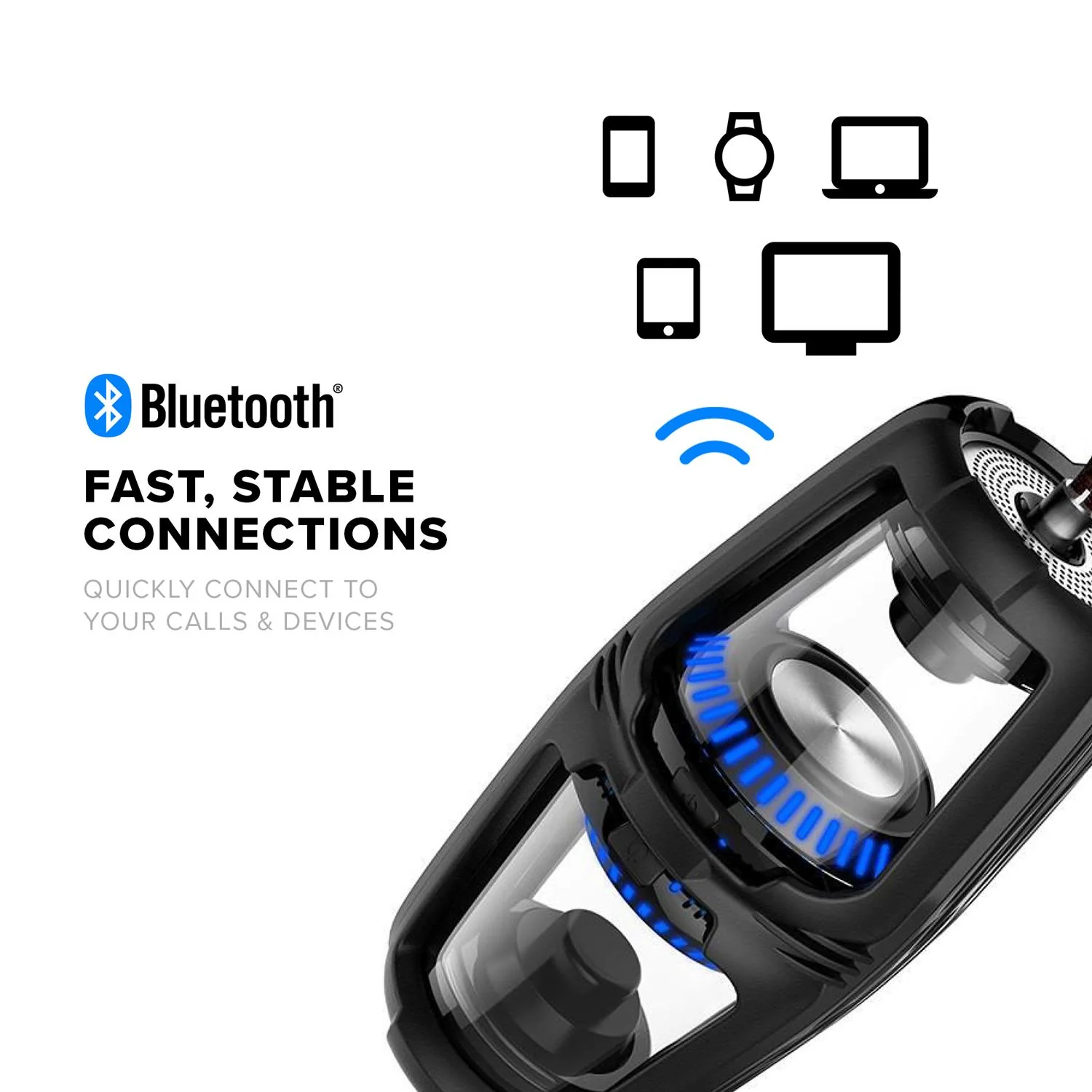 ZIZO THUNDER DUO Wireless Bluetooth Speaker - Image 3