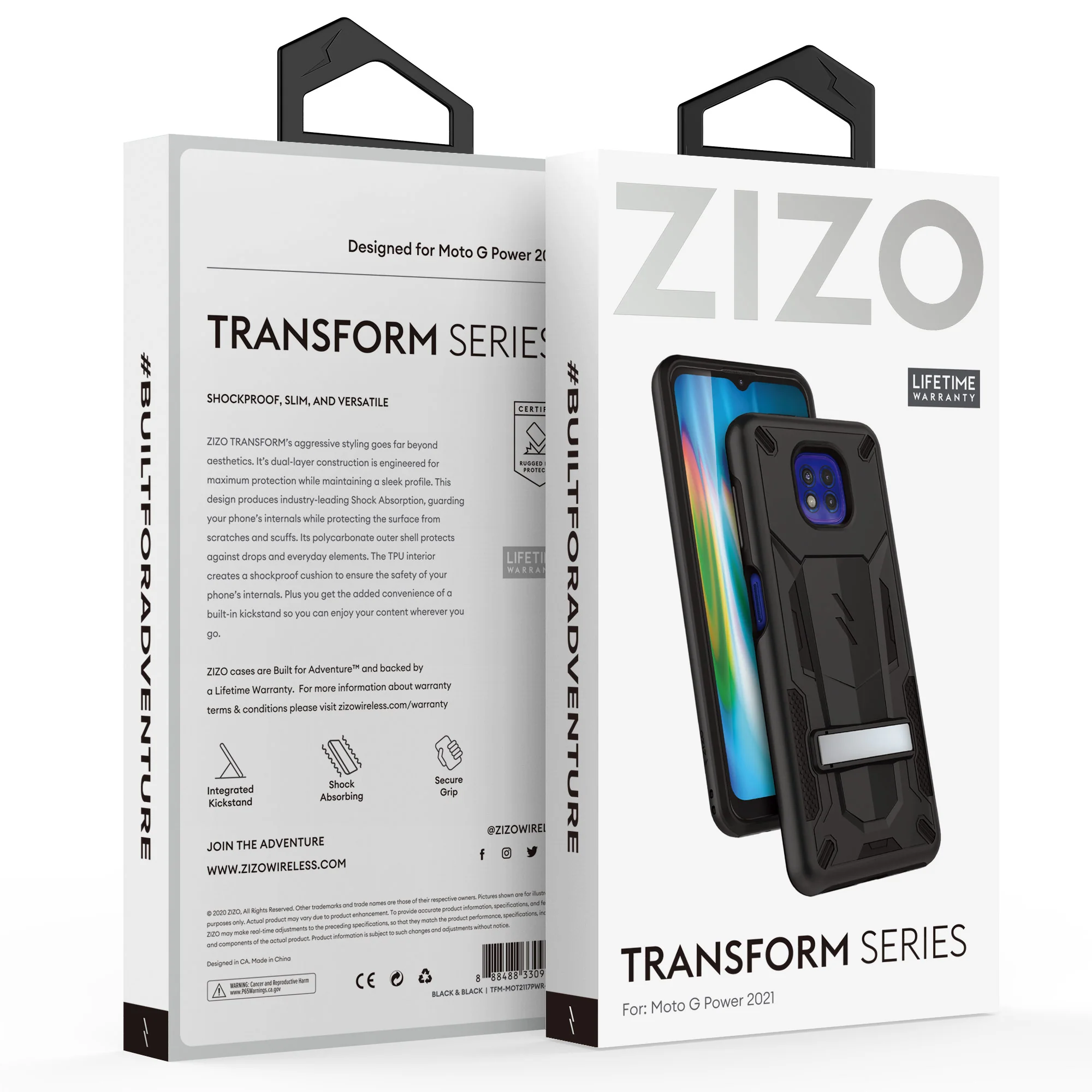 ZIZO TRANSFORM Series Moto G Power (2021) Case - Image 7