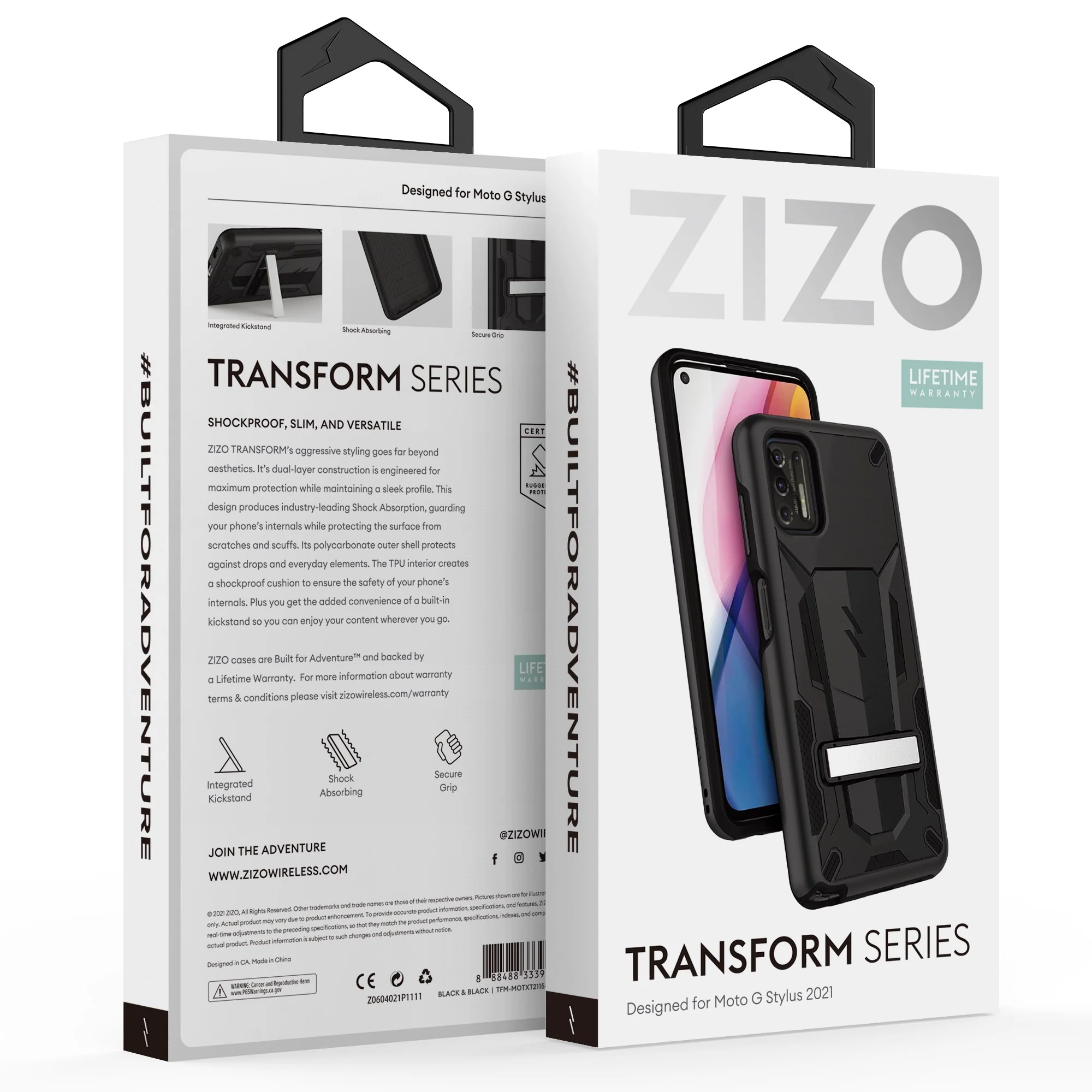 ZIZO TRANSFORM Series Moto G Stylus (2021) Case - Image 7