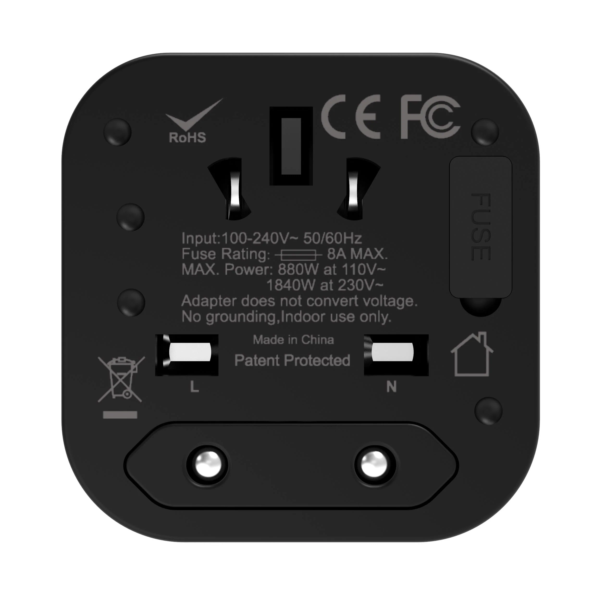 ZIZO World Travel Adapter UA101 3.4a - Image 3