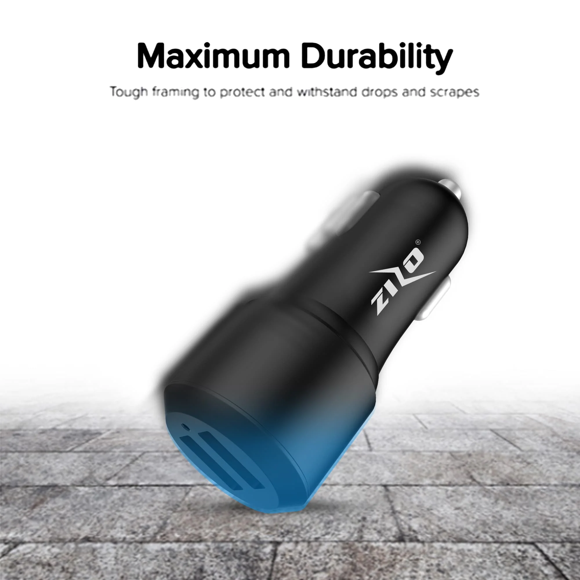 ZizoCharge 2in1 Adapter and 6ft Micro USB Cable Bundle - Image 6